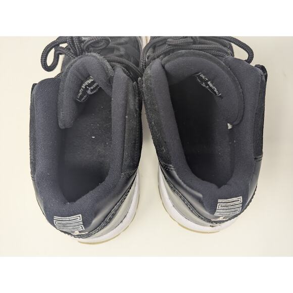 Nike Black and White Athletic Shoes with Tan Soles - Picture 9 of 10